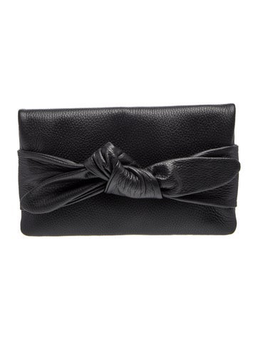 Cuyana Leather Clutch