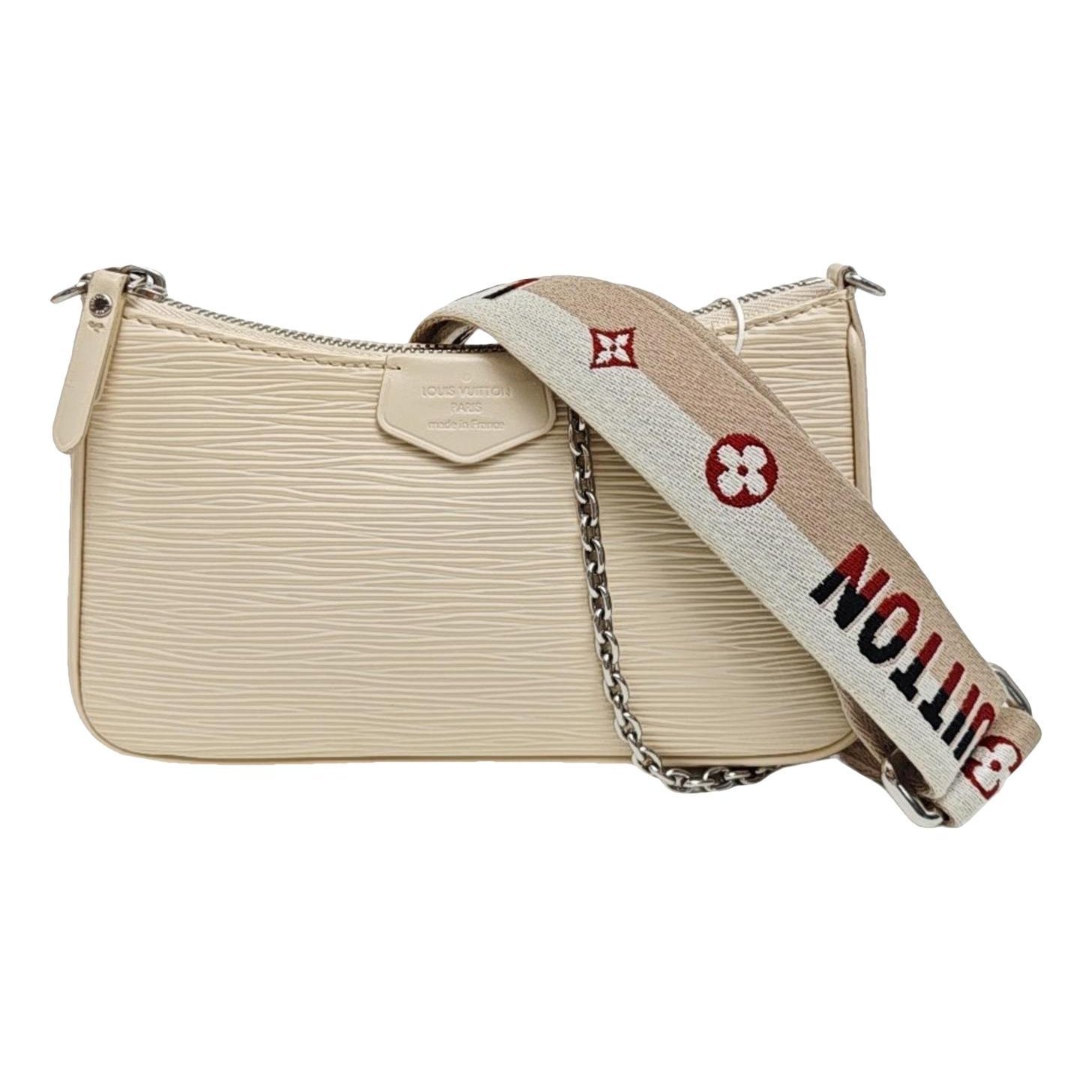 Easy Pouch On Strap leather handbag