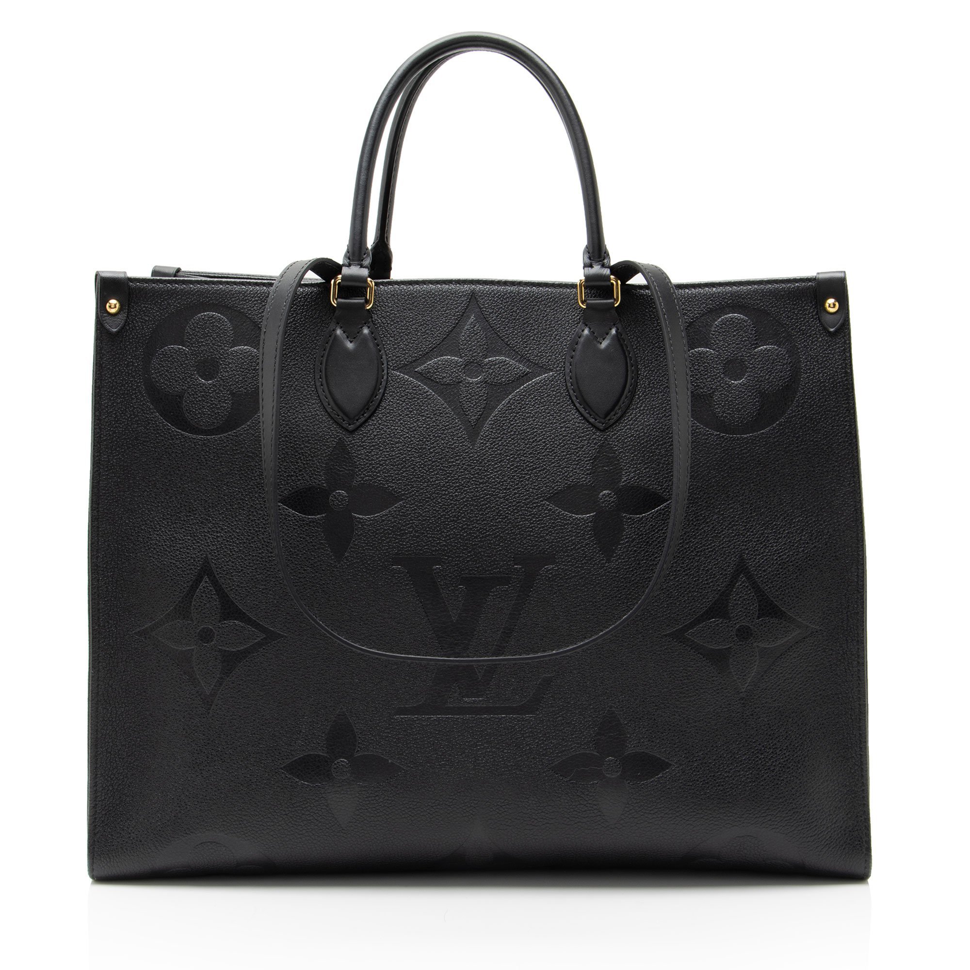 Leather tote