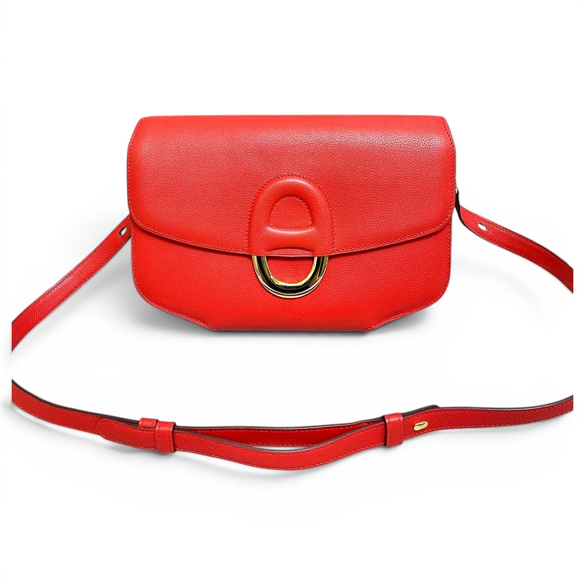 Leather crossbody bag