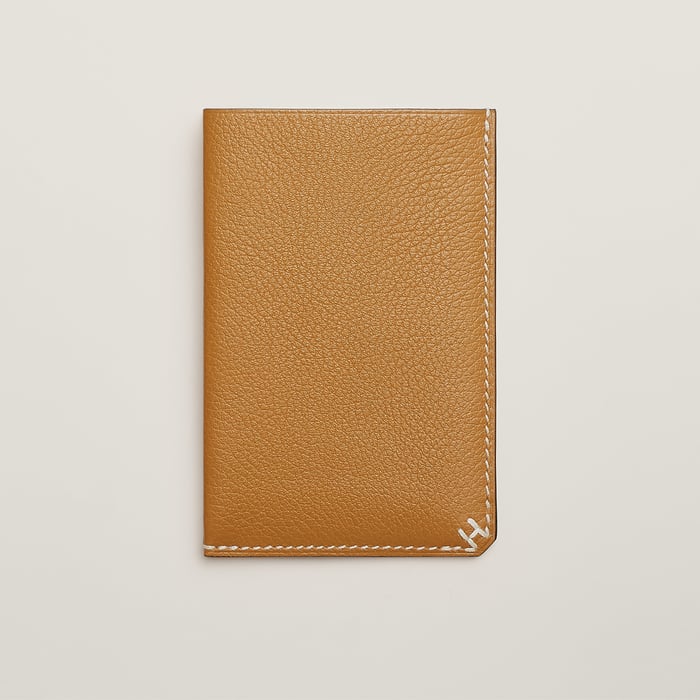 Caramel H Sellier Card Holder