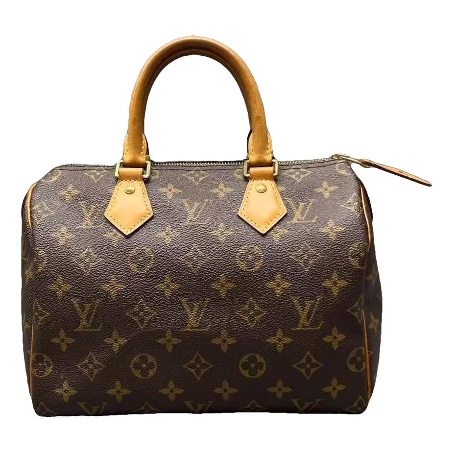 Speedy leather handbag