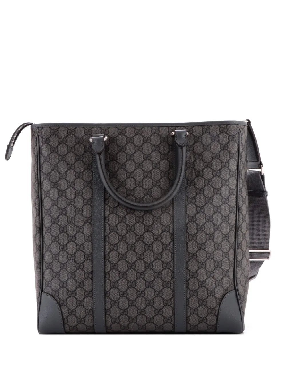 Ophidia Convertible Open GG Coated Canvas Tall tote bag