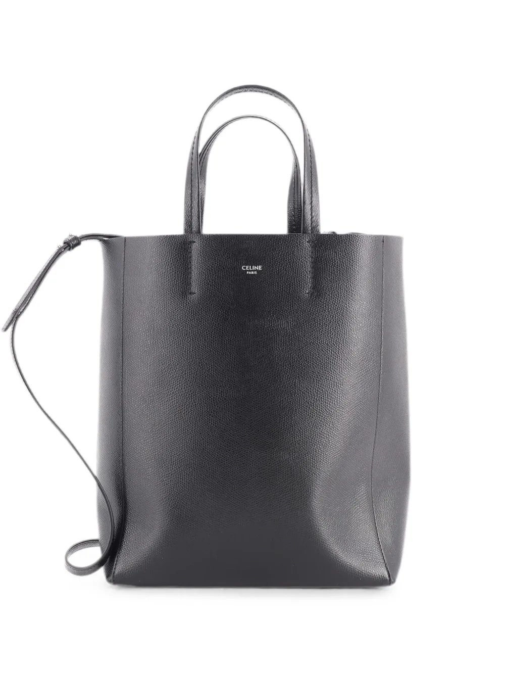 Vertical Cabas Grained Calfskin Small tote bag
