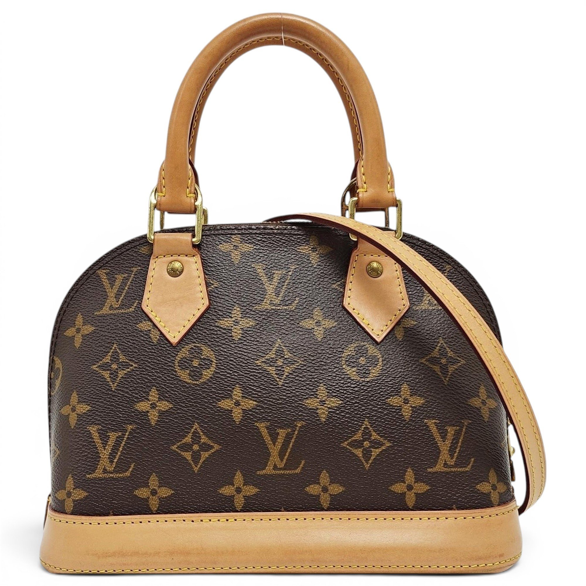 Alma leather handbag