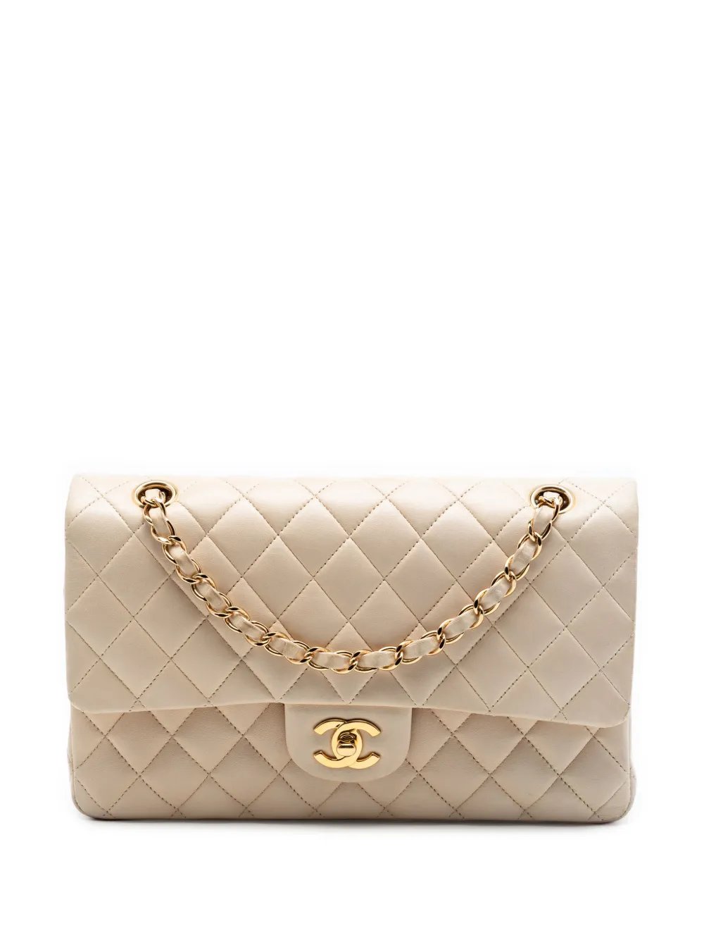 2009-2010 Medium Classic Lambskin Double Flap shoulder bag