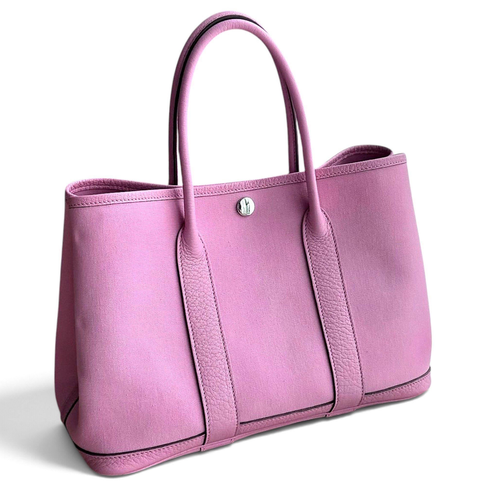 Garden Party leather handbag