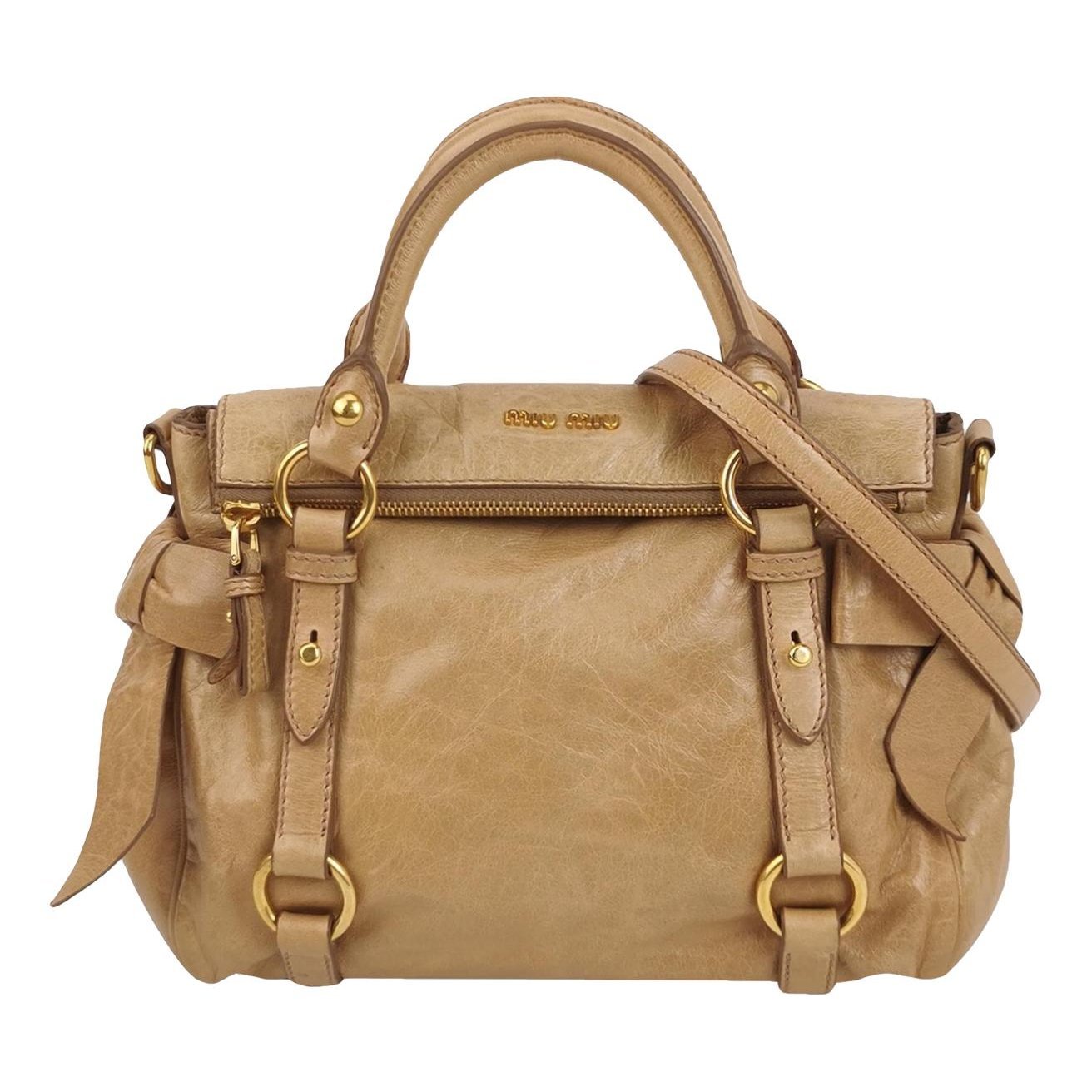 Vitello leather handbag