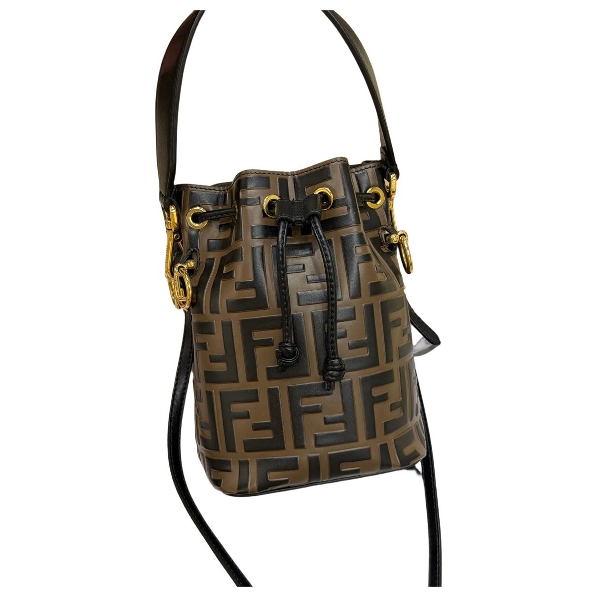 Mon Trésor leather handbag