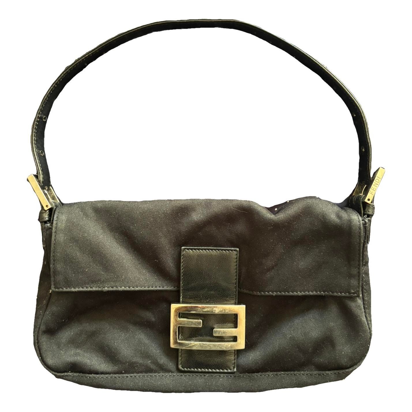 Baguette leather handbag