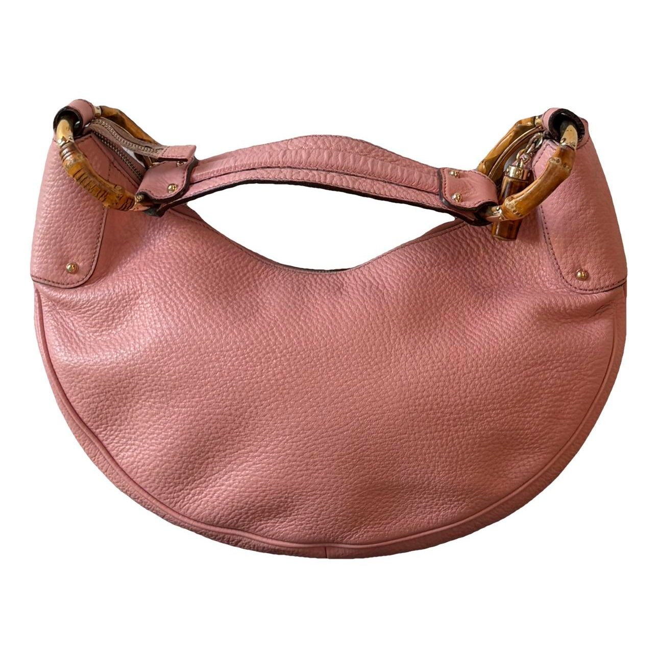 Bamboo Ring leather handbag