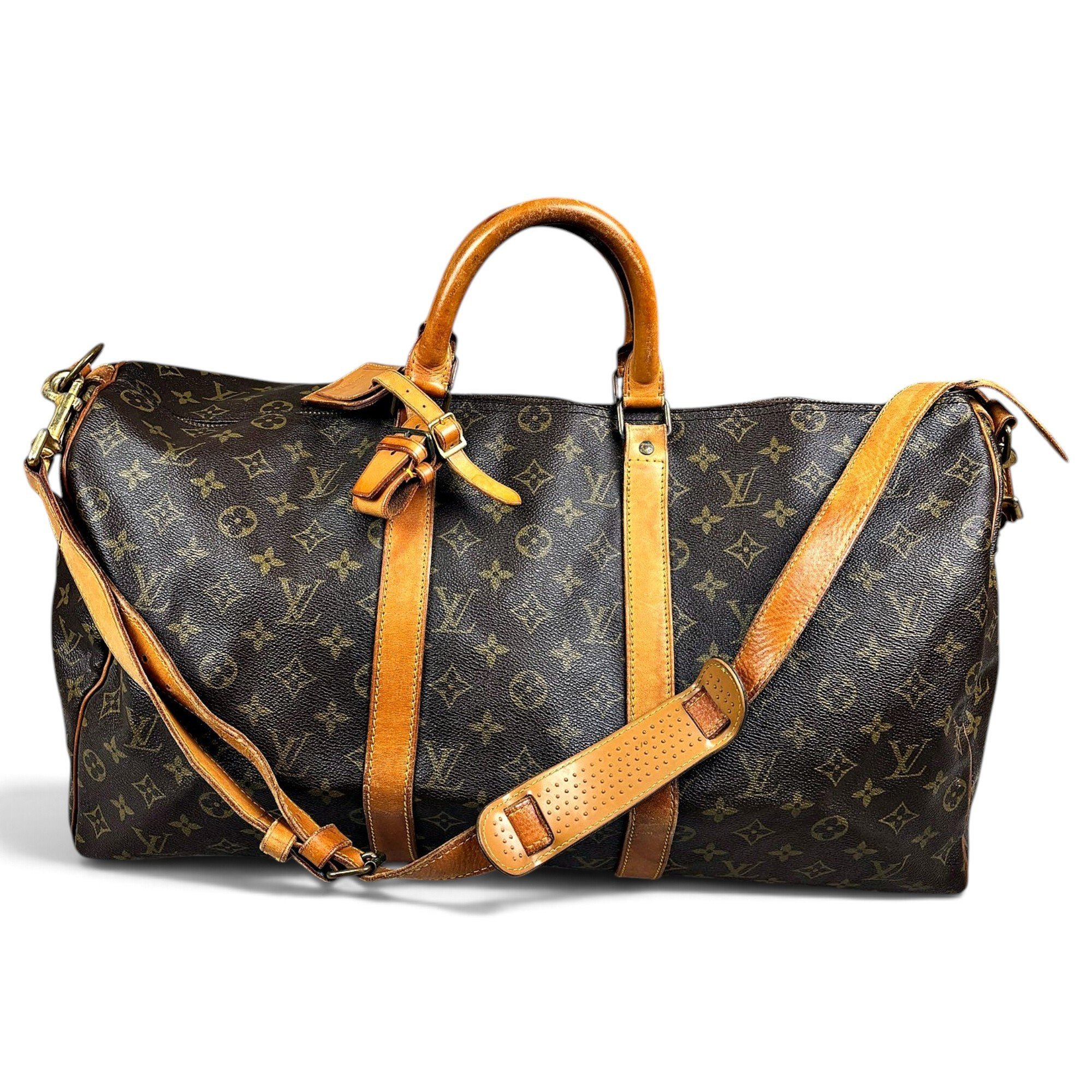 Keepall leather 48h bag