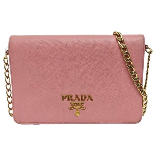 Leather crossbody bag