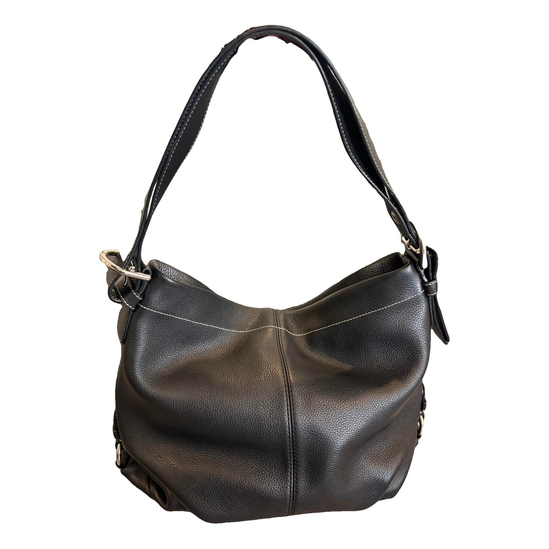 Leather handbag