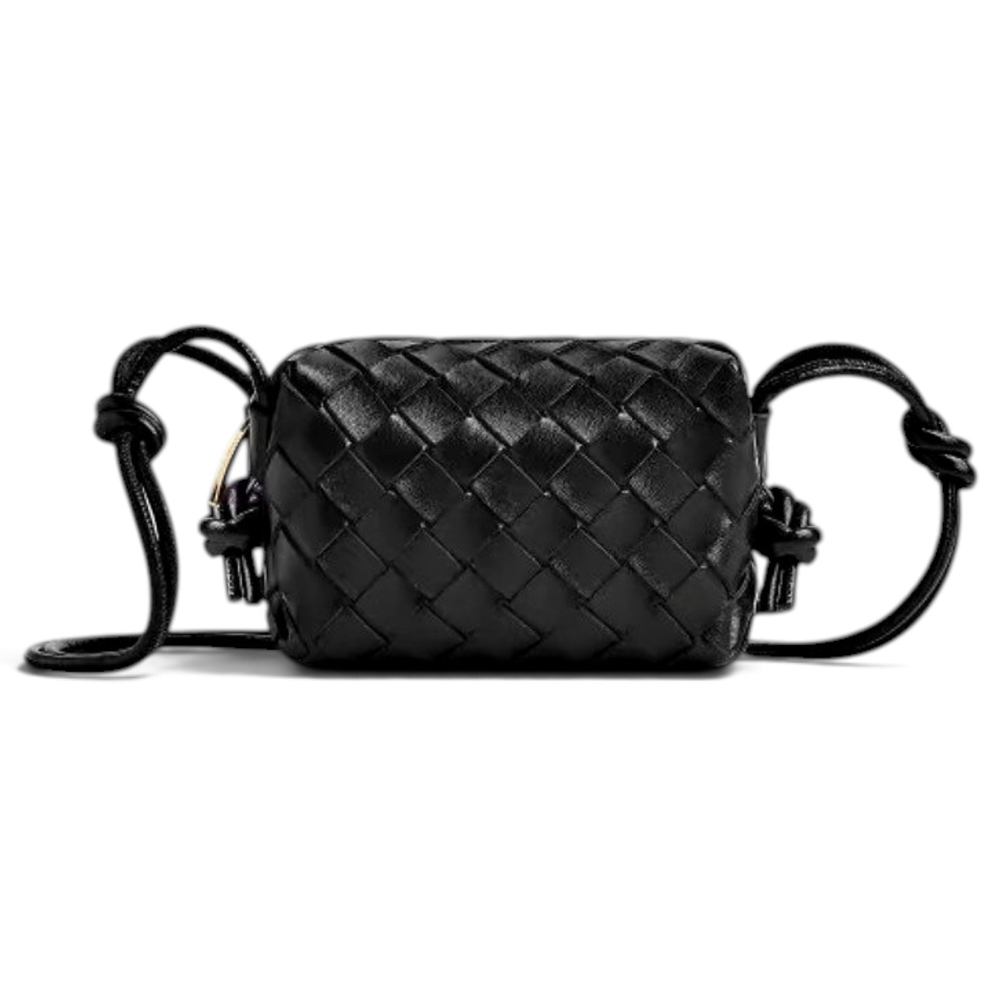 Loop leather crossbody bag