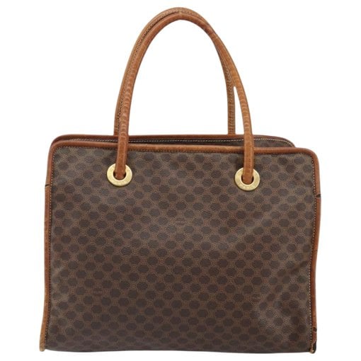 Leather tote