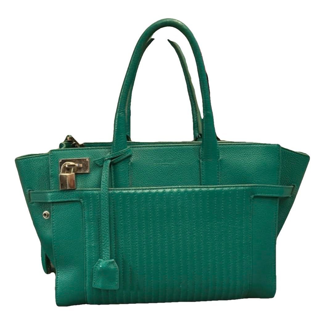 Candide leather handbag