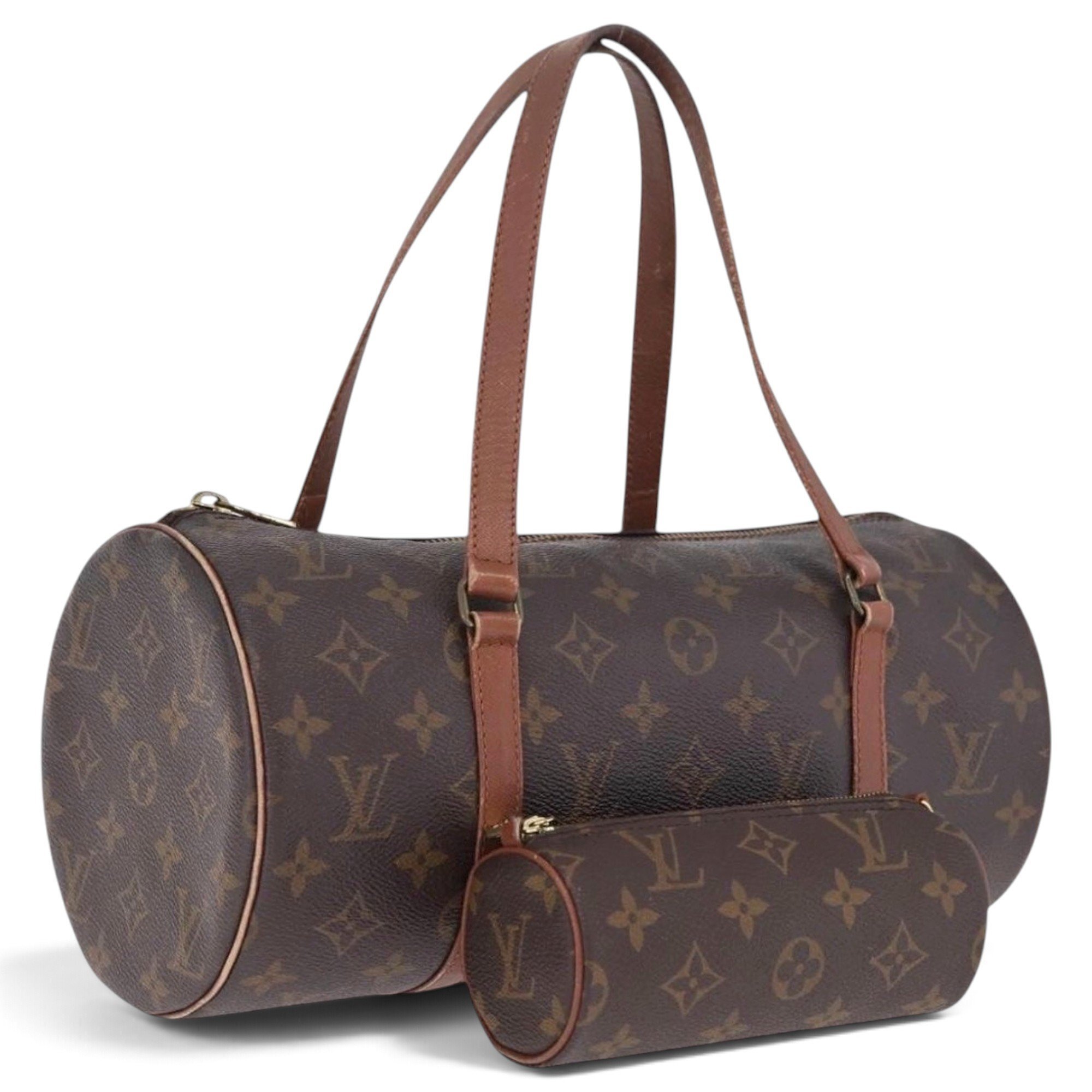 Papillon leather handbag