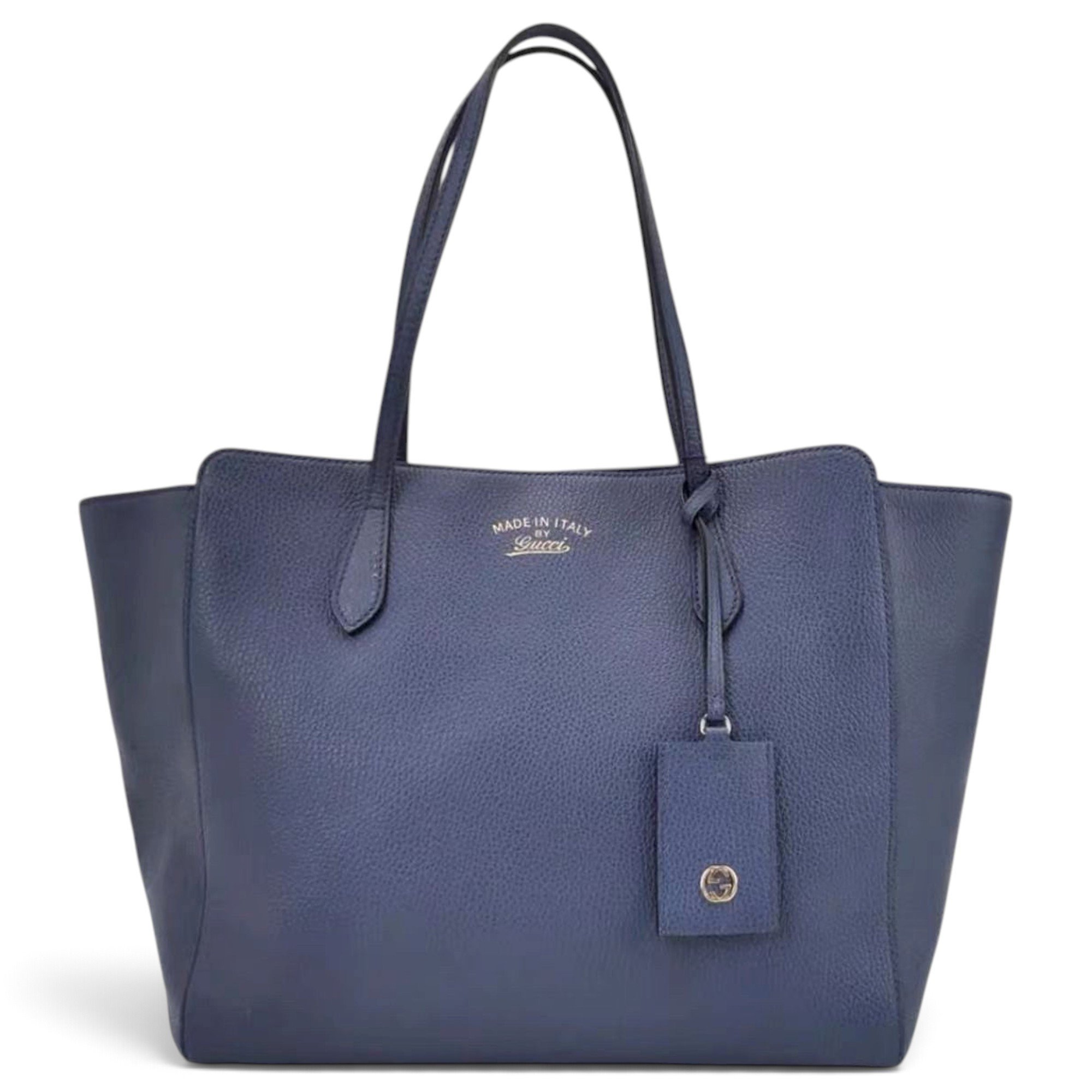 Swing leather tote