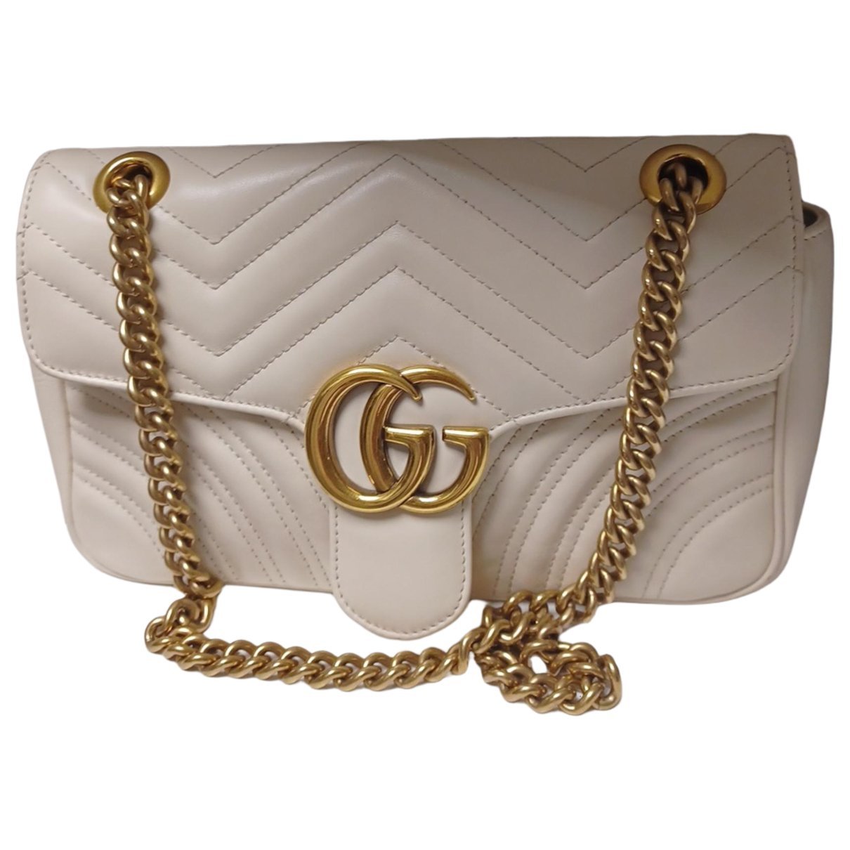 GG Marmont Accordion leather crossbody bag
