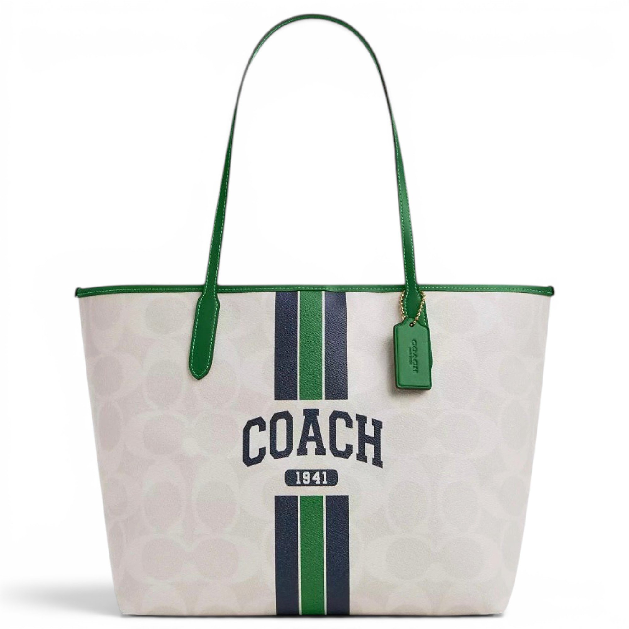 Leather tote