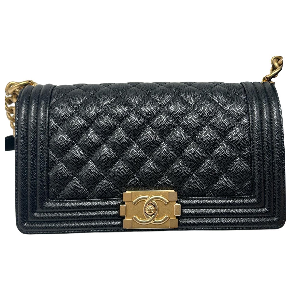Boy leather crossbody bag