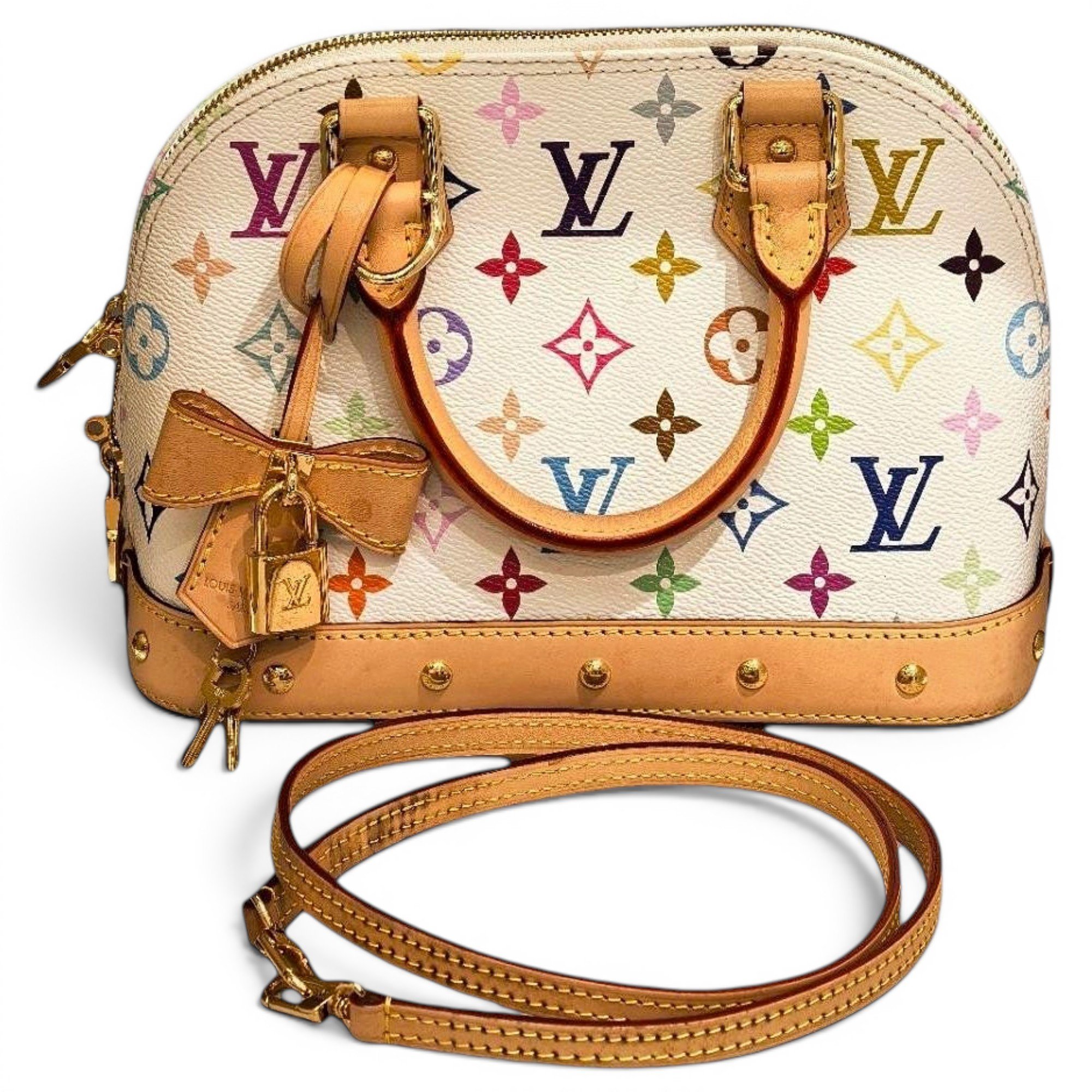 Alma BB leather handbag