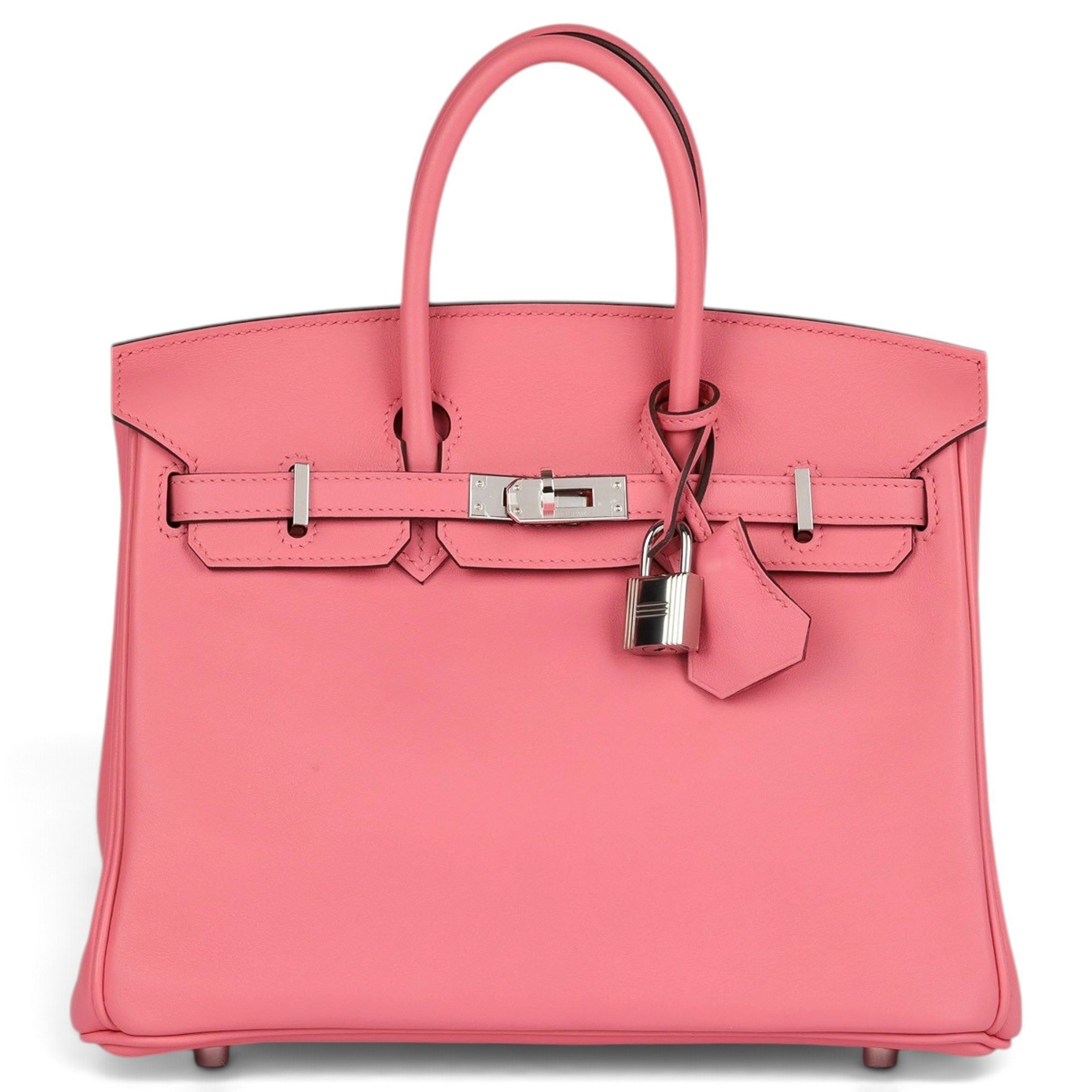 Birkin 25 leather handbag