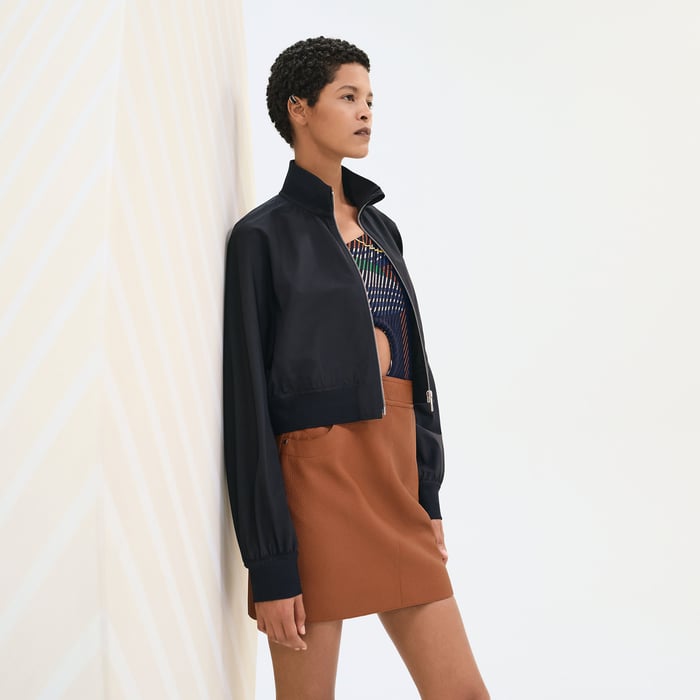 Bleu Noir Twinset Coat