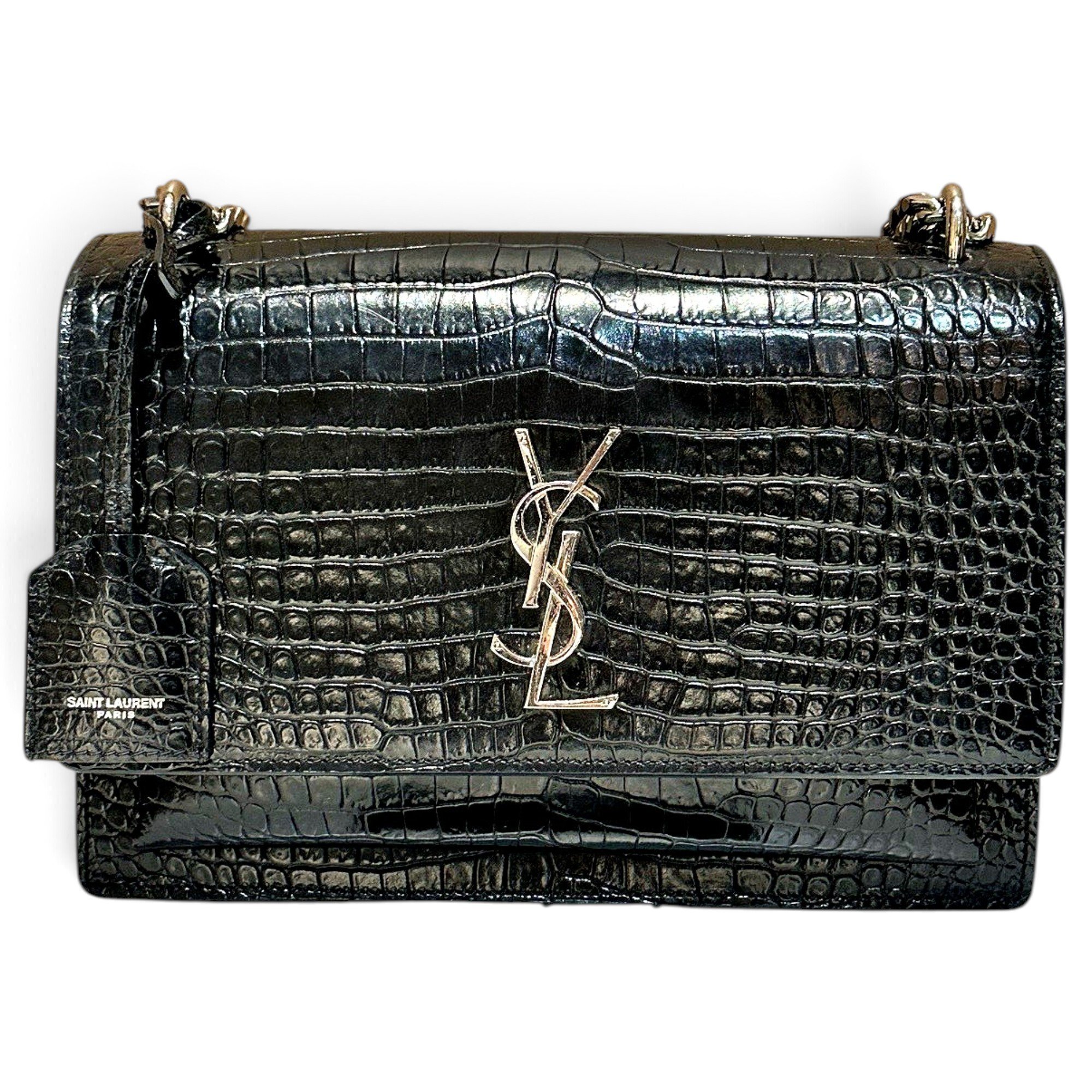 Sunset leather handbag
