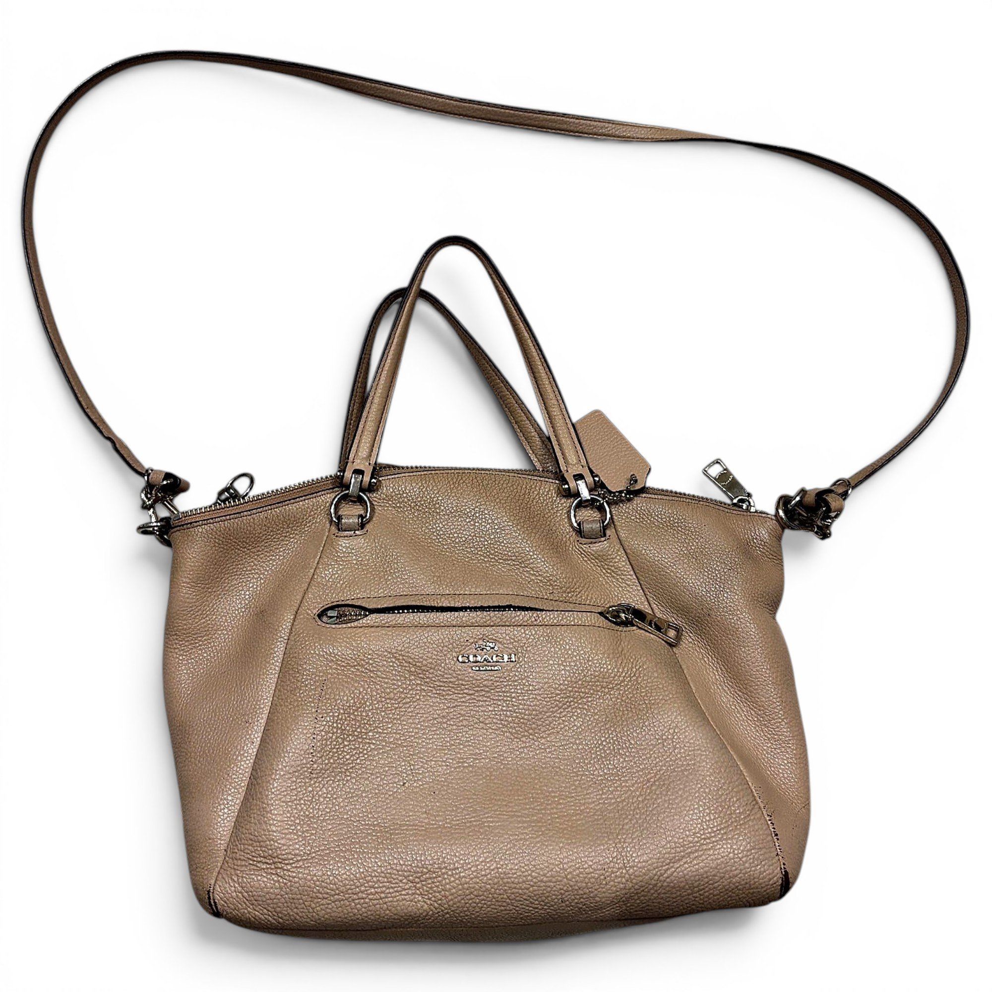 Crossgrain Kitt Carry All leather handbag