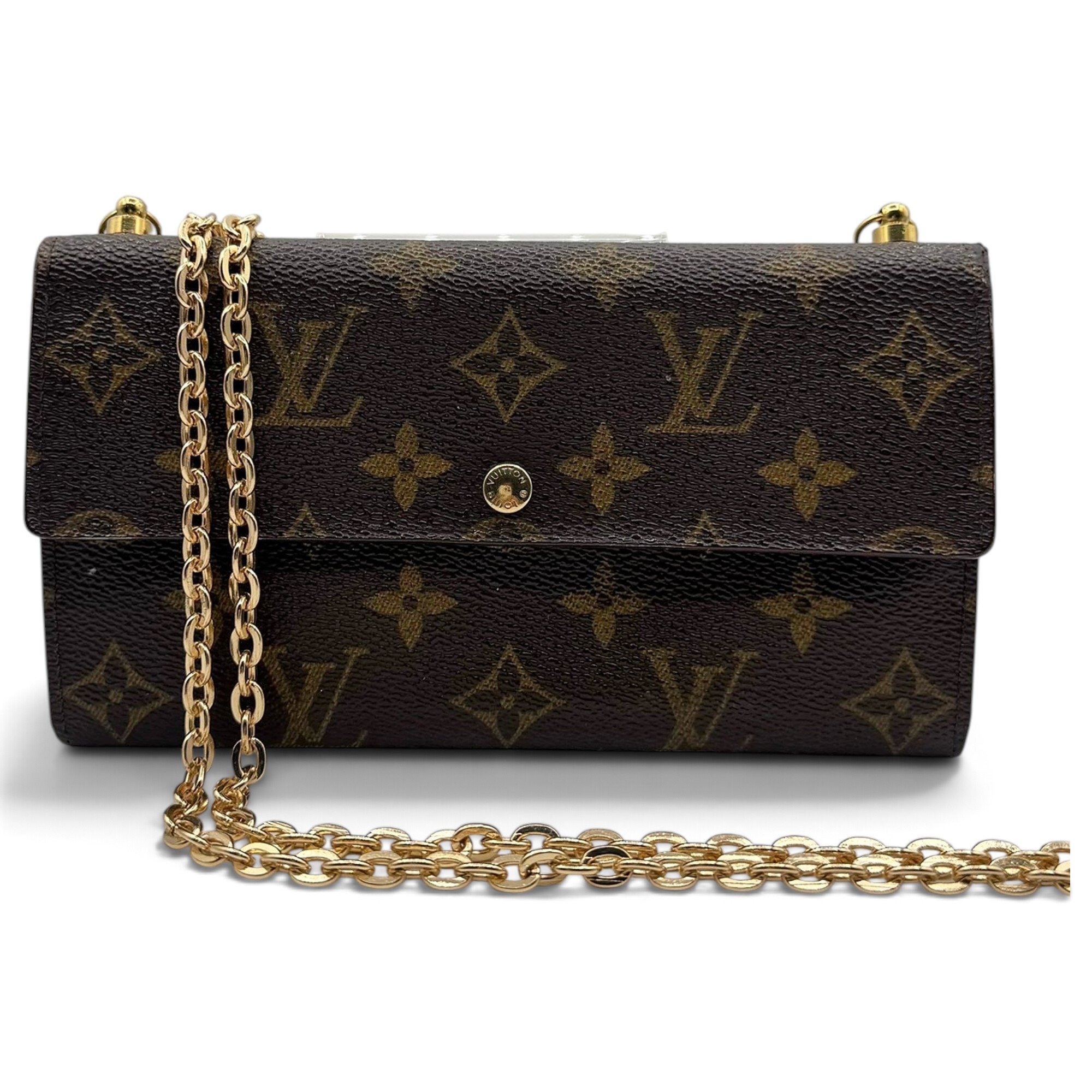 Leather crossbody bag