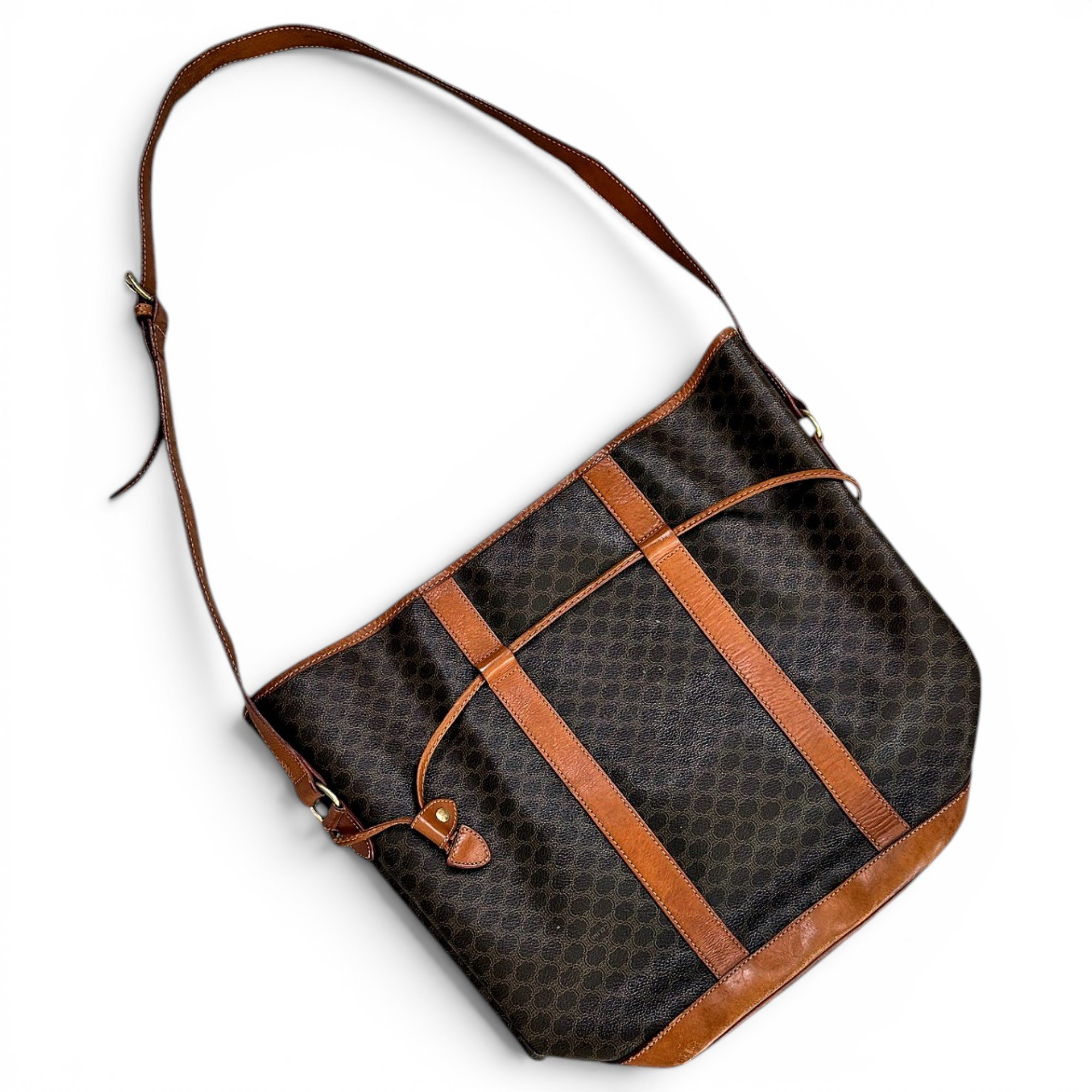 SAC SEAU leather crossbody bag