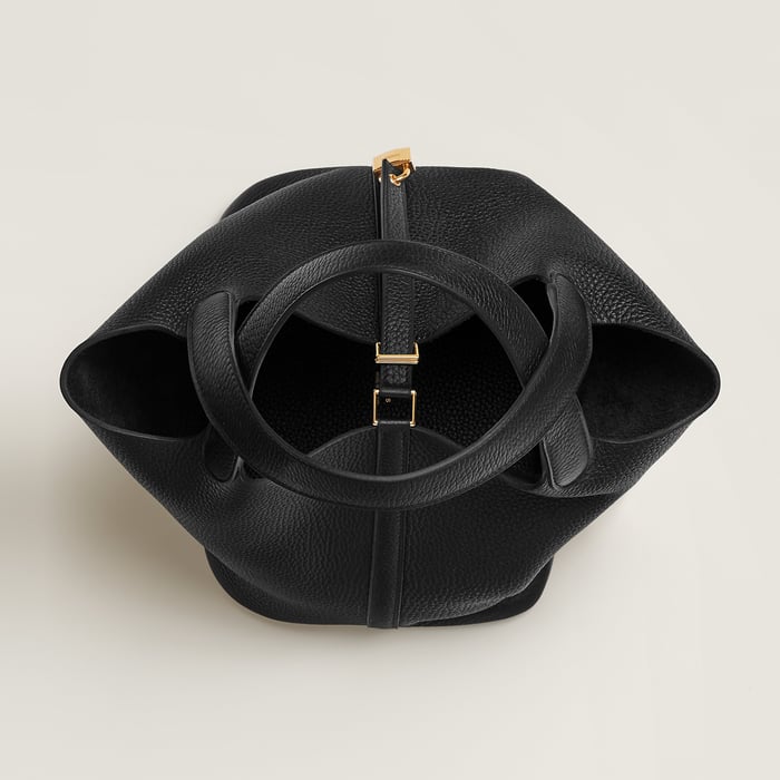 Noir Picotin Lock 22 Bag