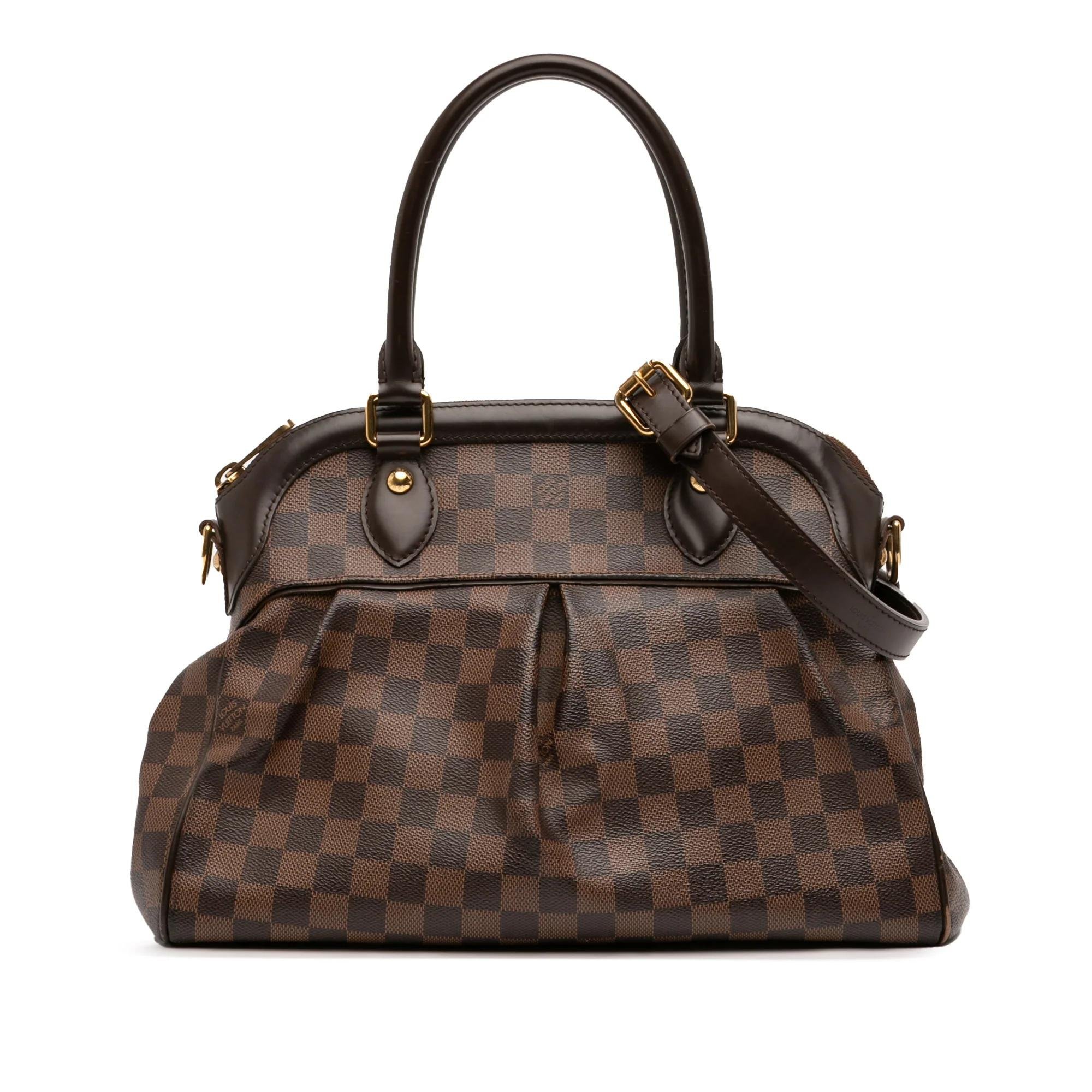 Trevi leather satchel