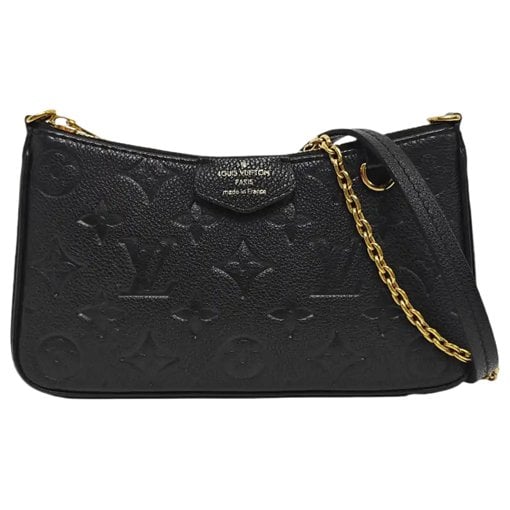 Easy Pouch On Strap leather handbag