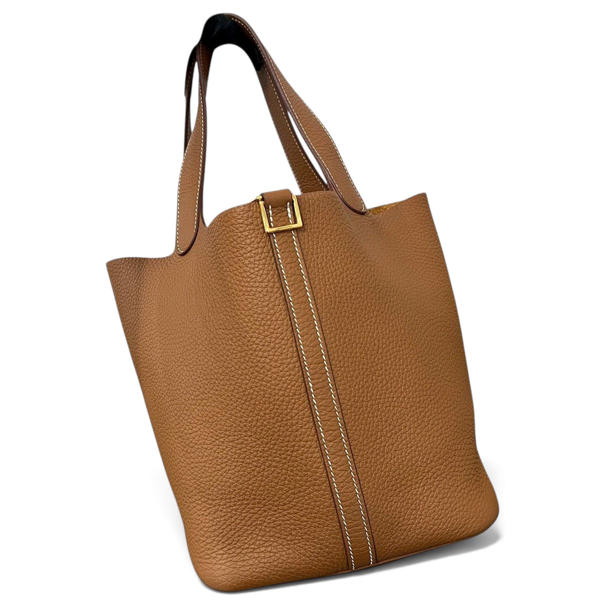 Picotin leather handbag