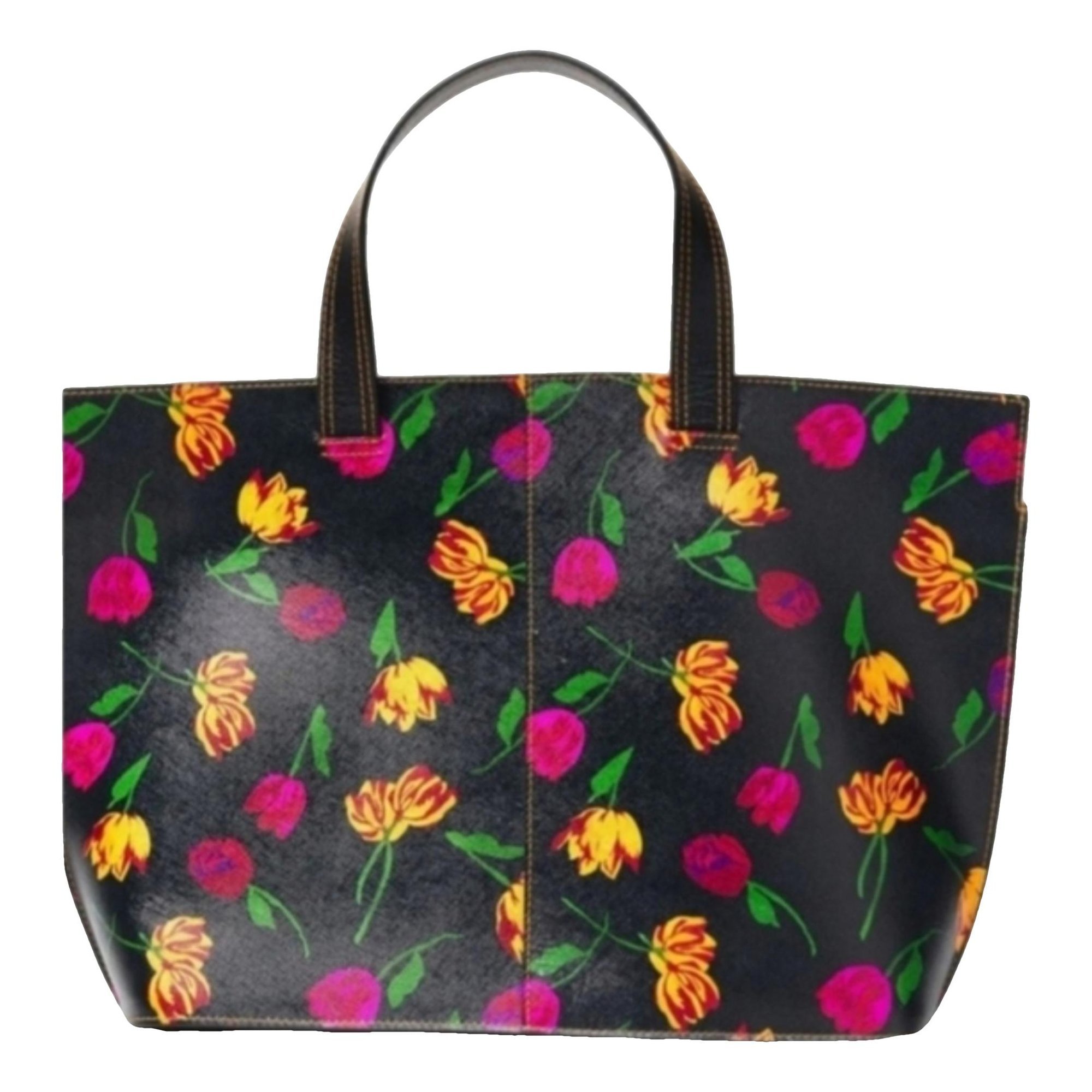 Leather tote