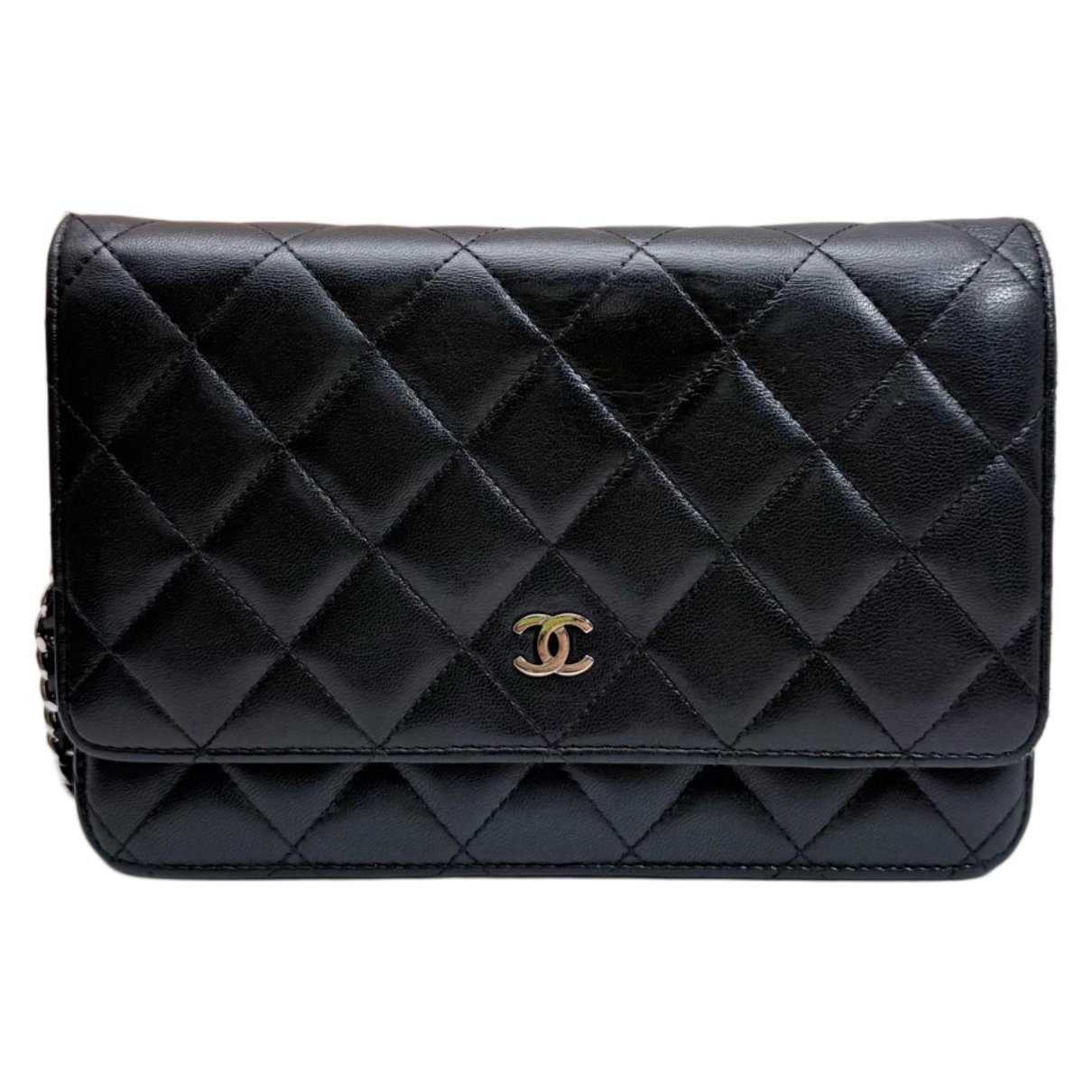 Wallet On Chain Timeless/Classique leather crossbody bag