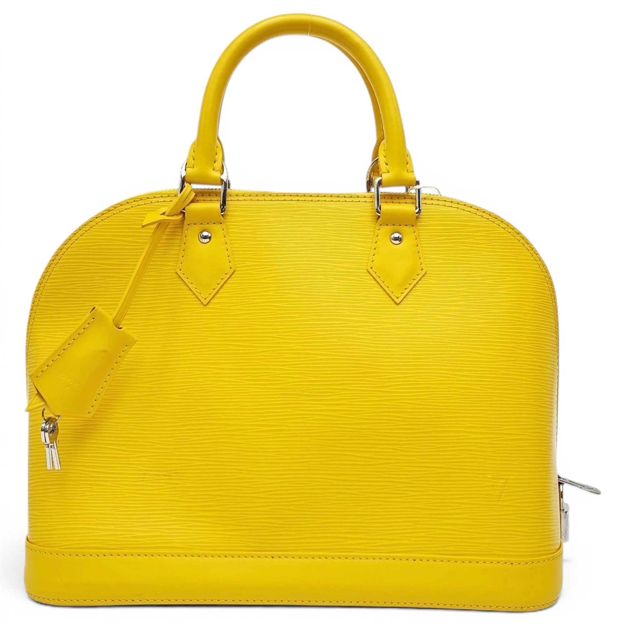 Alma leather handbag