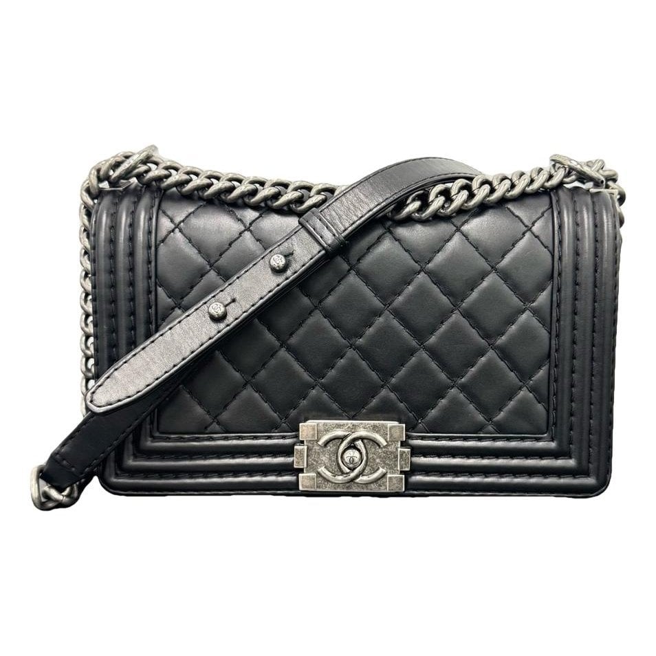 Boy leather handbag