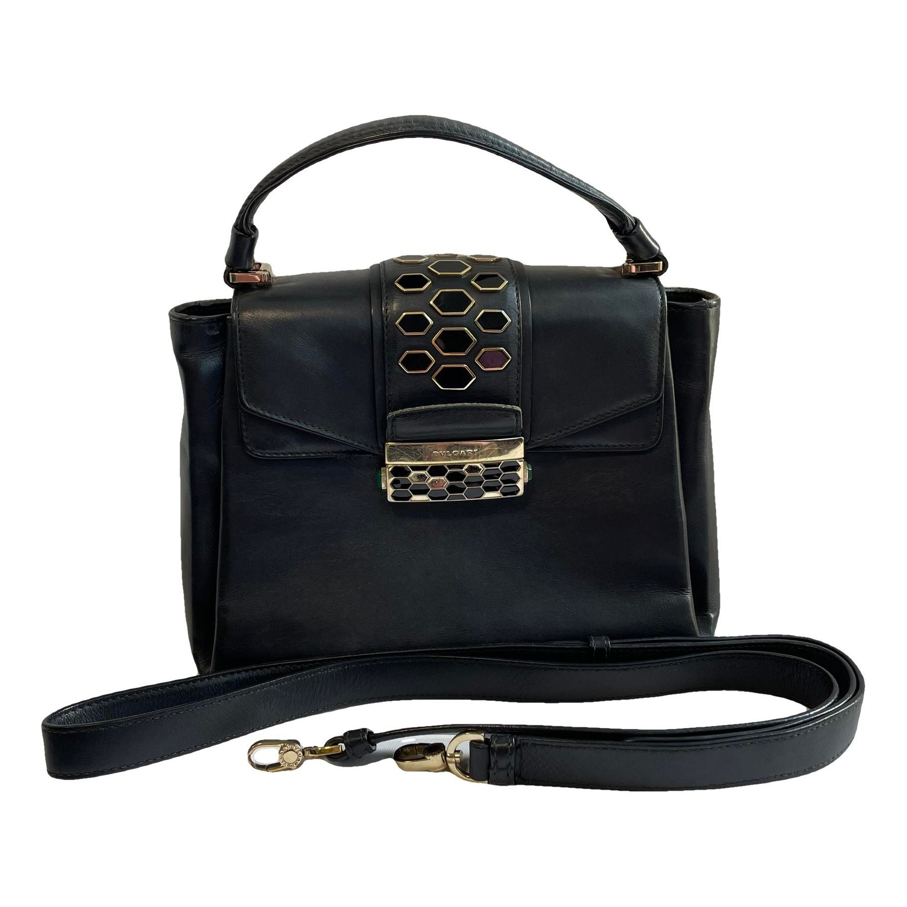 Isabella Rossellini leather handbag