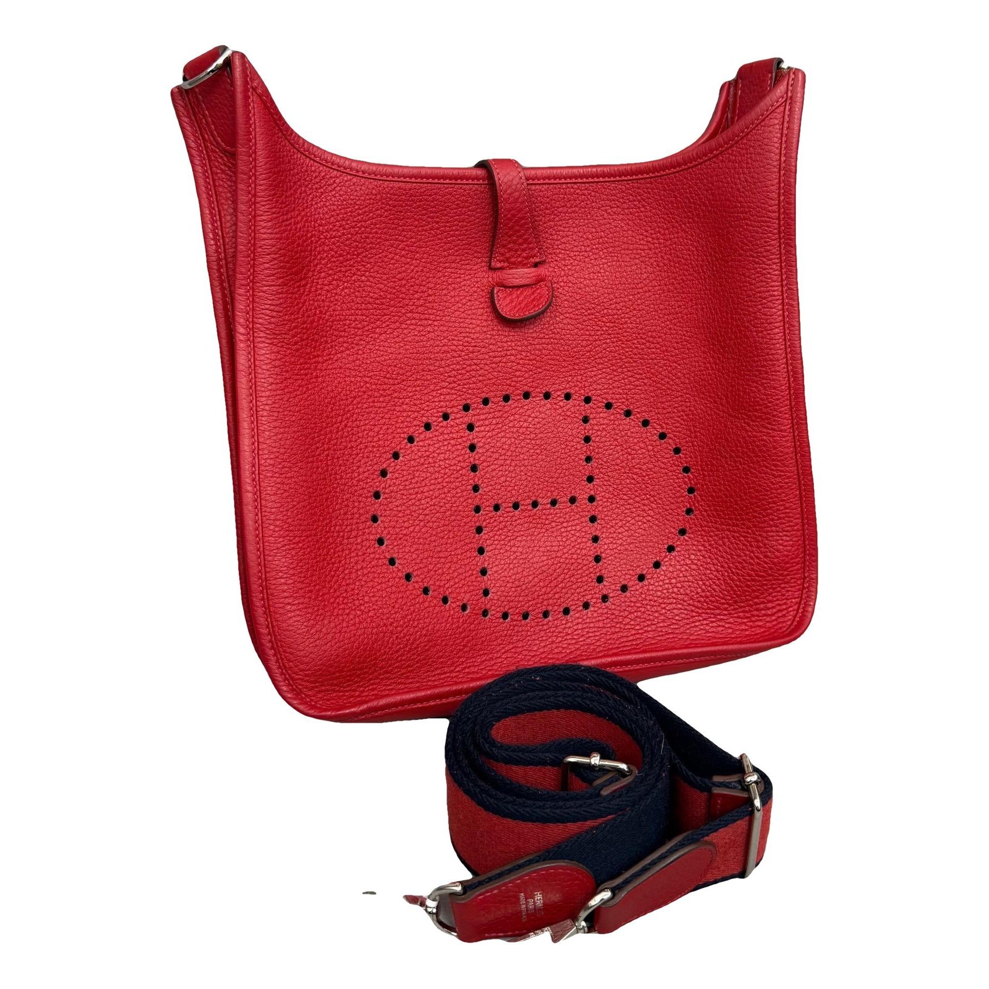 Evelyne leather handbag