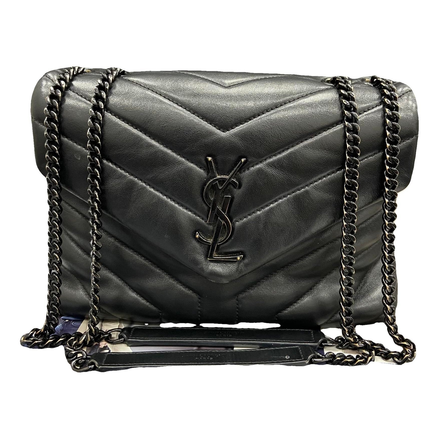 Loulou leather handbag