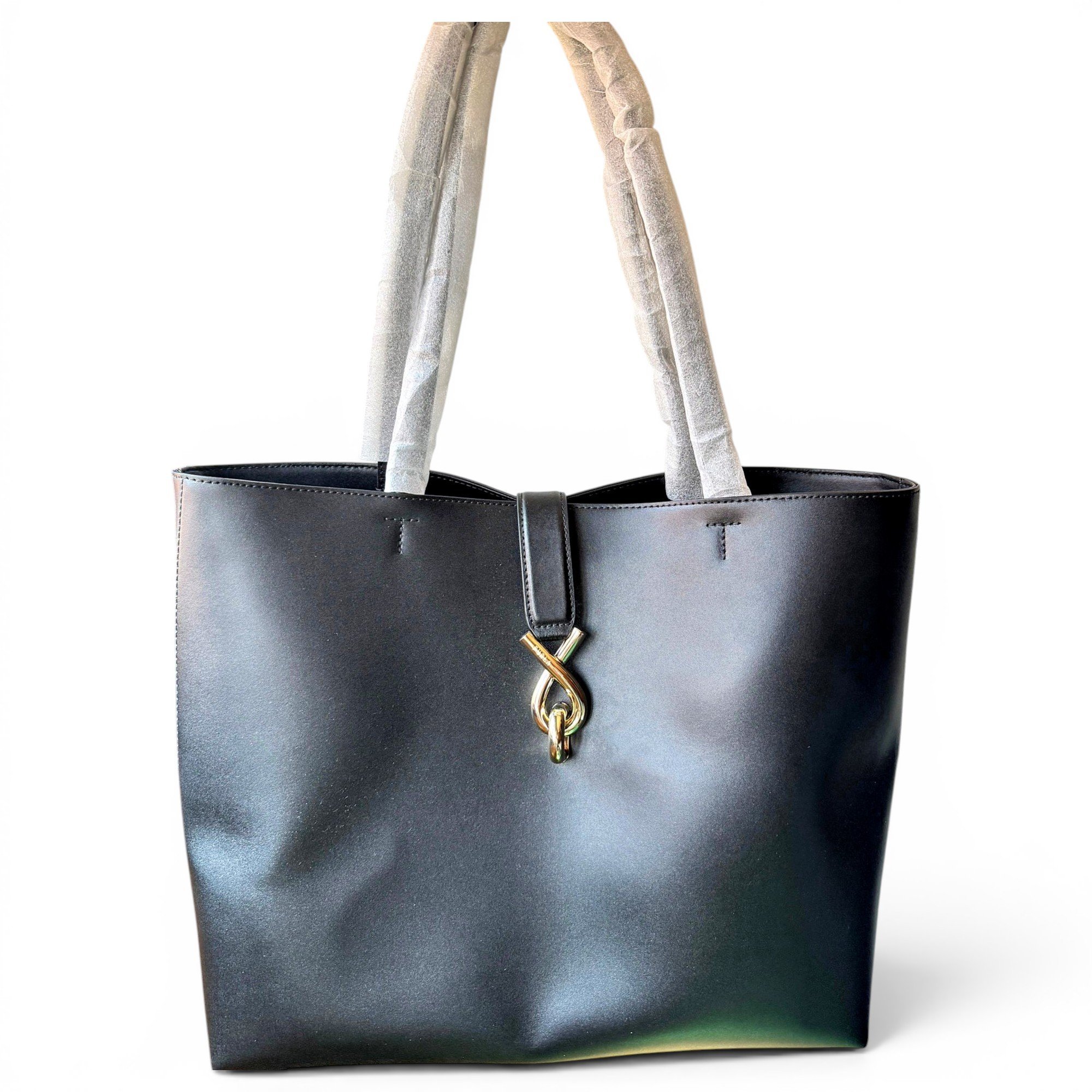 Leather tote