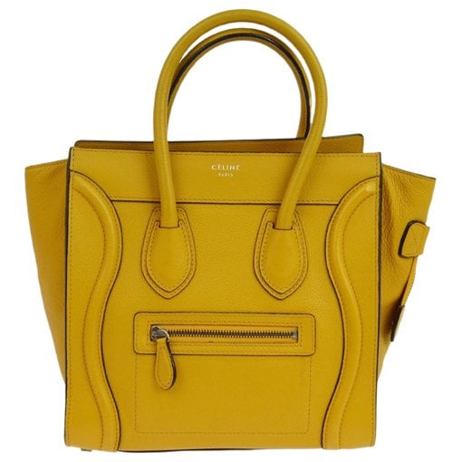 Luggage leather handbag