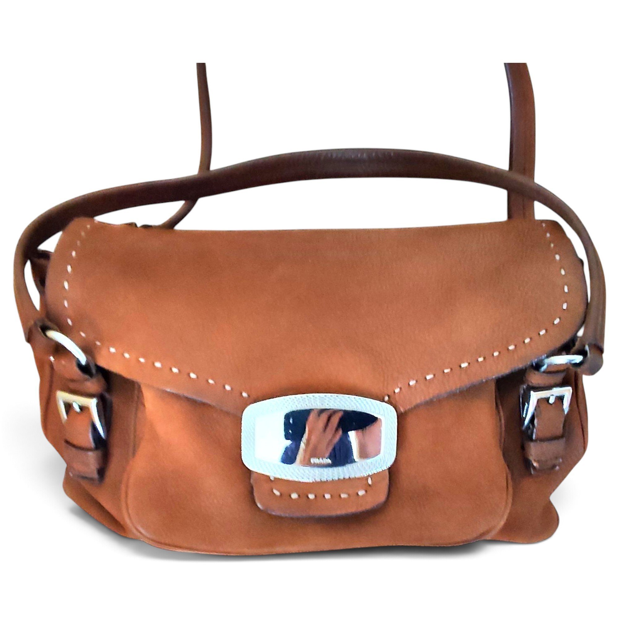 Leather handbag