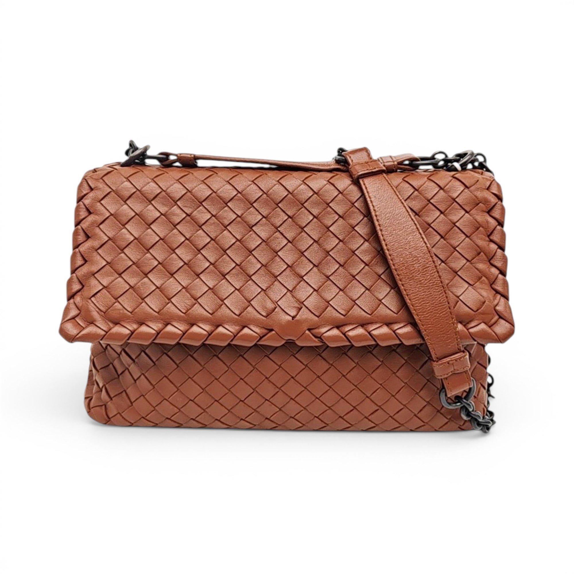 Olimpia leather crossbody bag