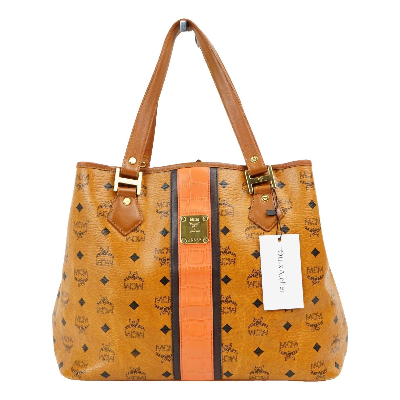 Leather handbag