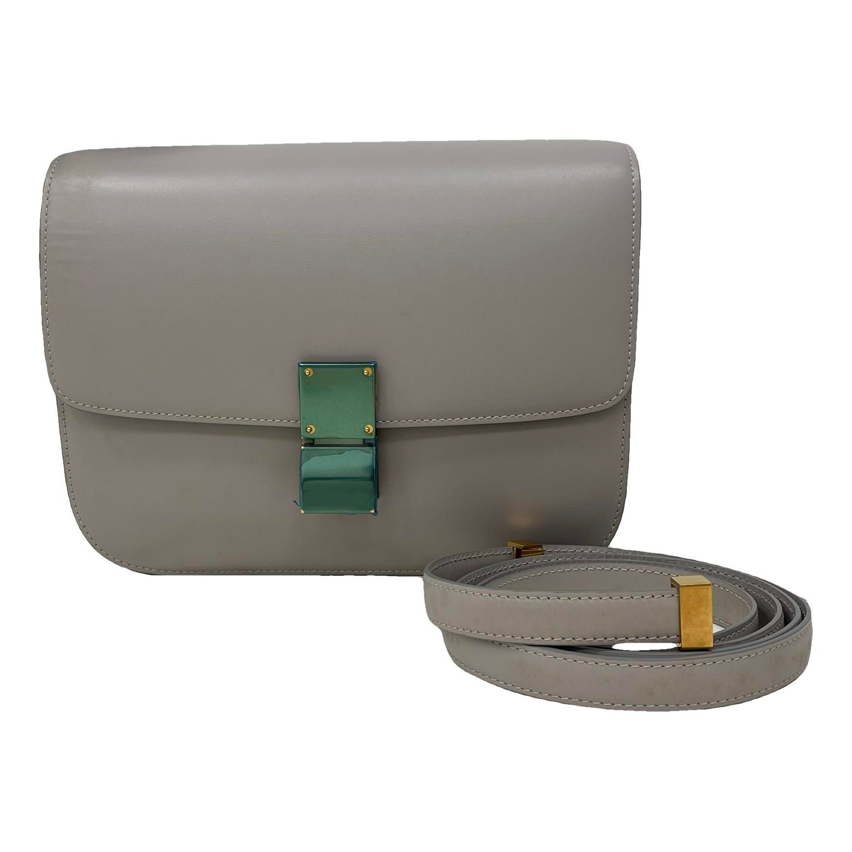 Classic leather handbag